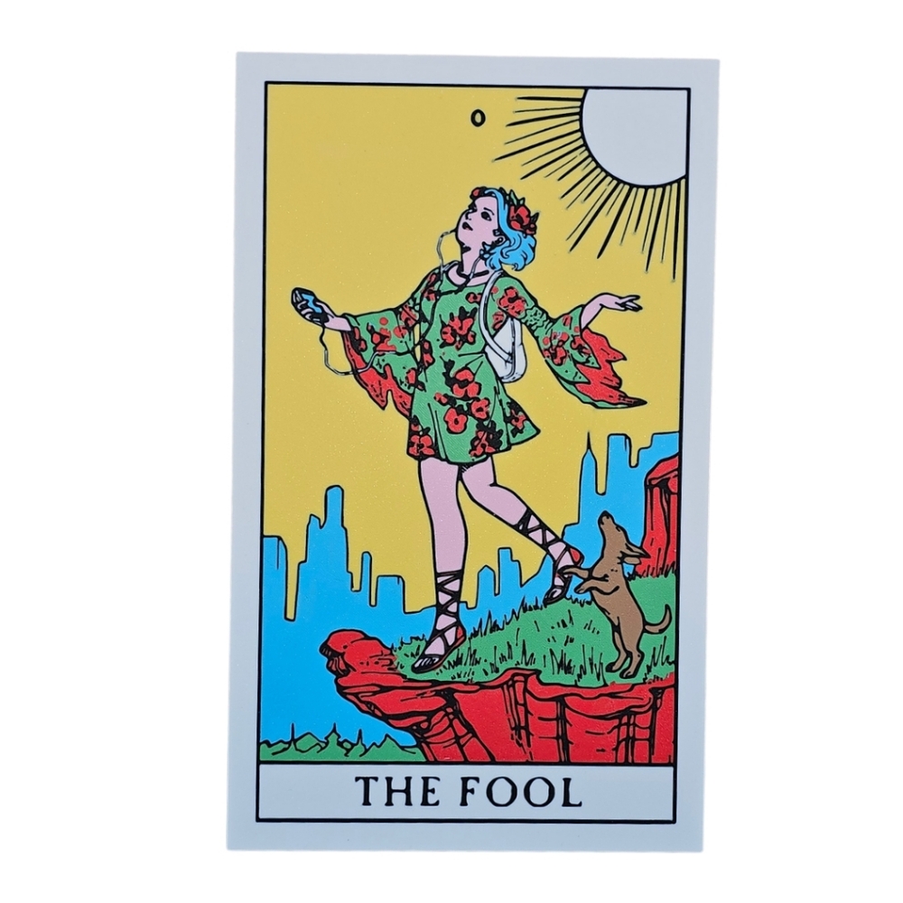 The Fool Tarot Card Art Print